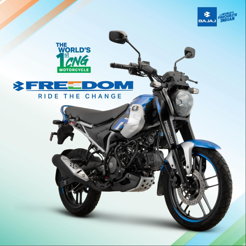 Bajaj Auto Debuts Freedom 125: Pioneering CNG Motorcycle Aims to Shake Up Market